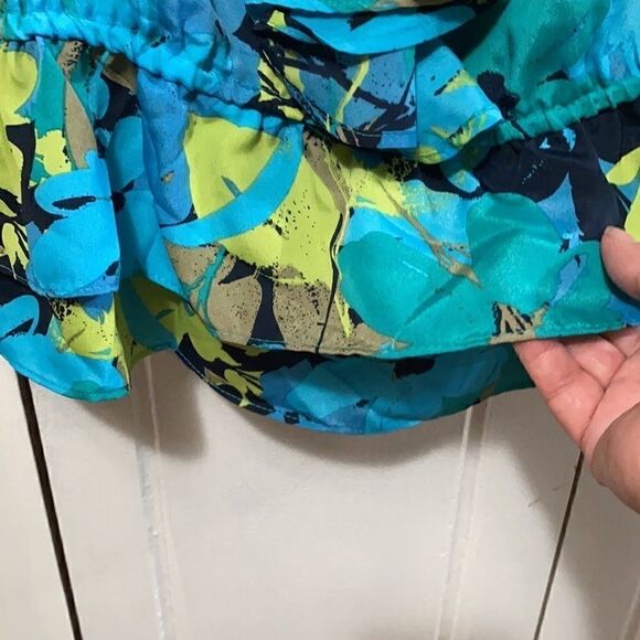 NWT Apostrophe Print Top Blouse Sleeveless size S - Picture 4 of 10